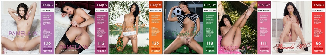[FemJoy] Pamela W - Photoset Pack 20012-2013